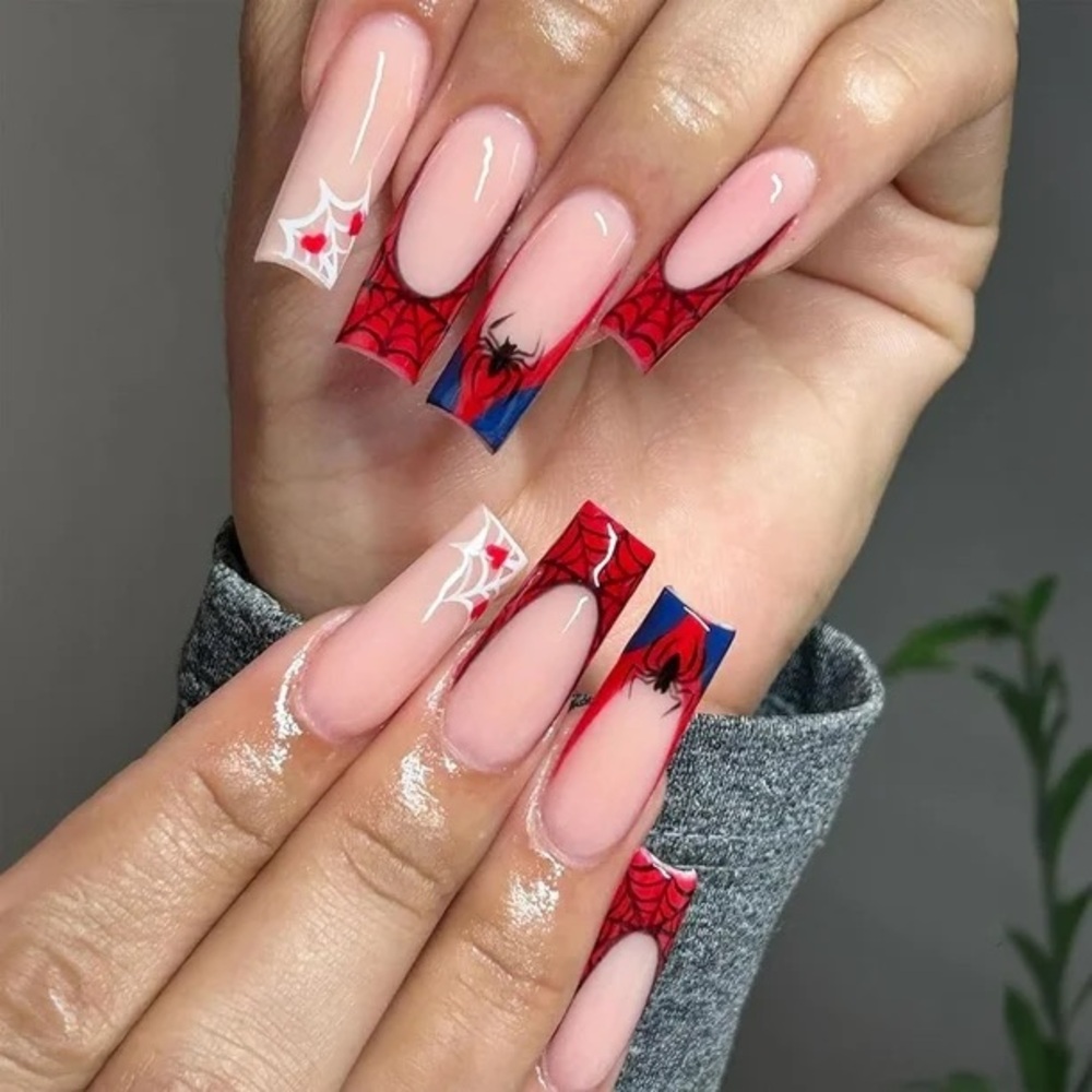 Spider Web Nails